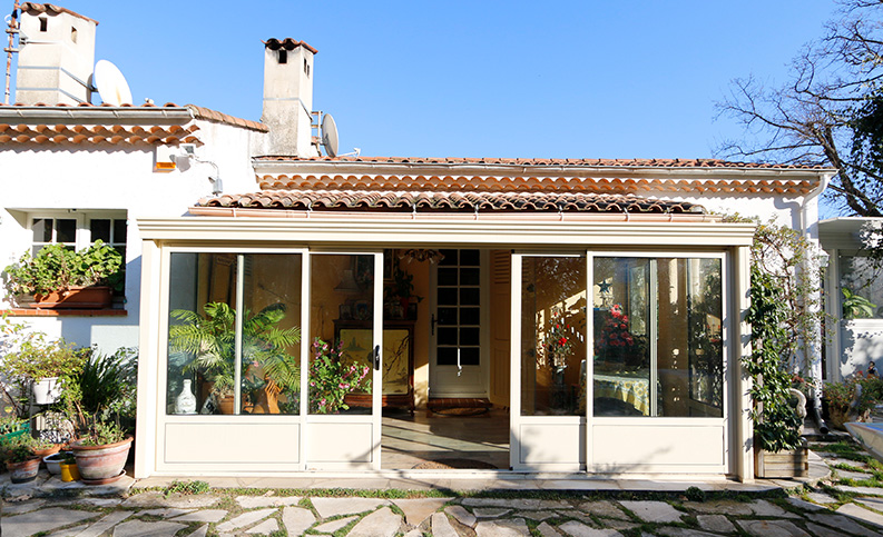 Véranda traditionnelle droite - photo20