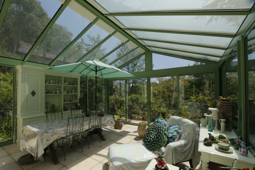 Véranda traditionnelle en forme - FRANZETTI (5)