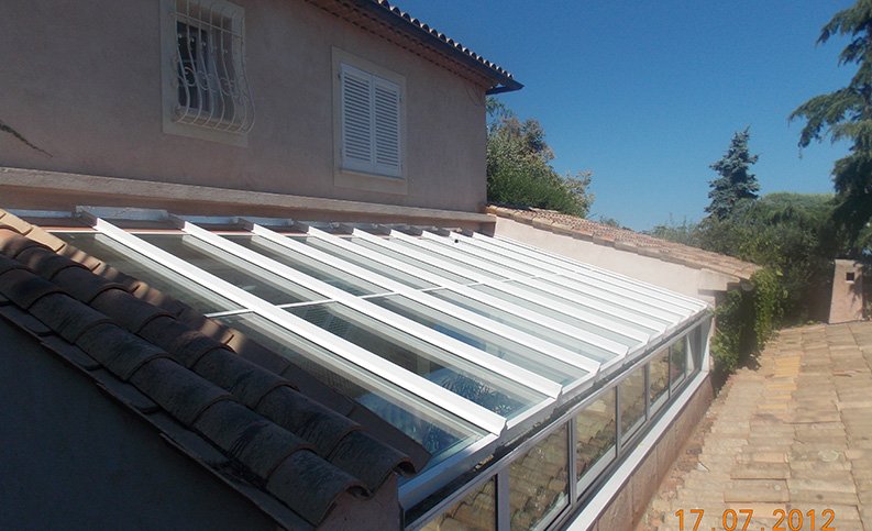 Véranda traditionnelle en forme - photo6