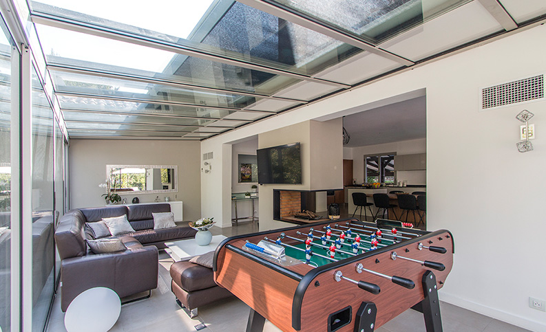 Véranda contemporaine droite - photo15