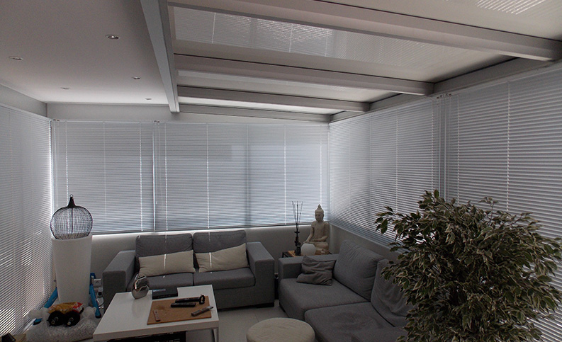 Véranda contemporaine droite - photo17