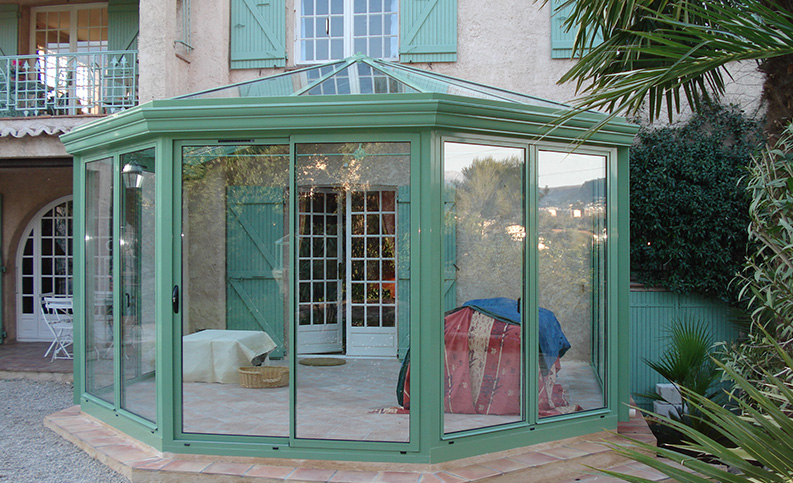 Véranda contemporaine victorienne - photo2