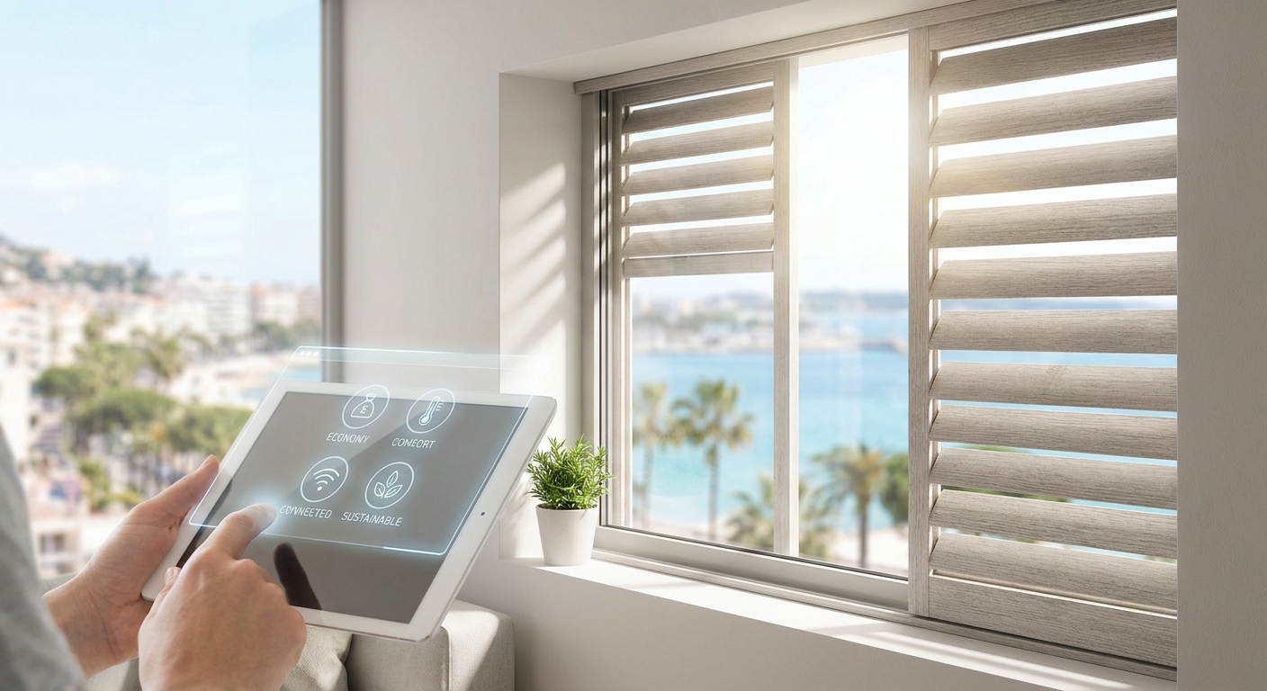 Volets à Cannes: L'Essor du Confort Connecté et Durable