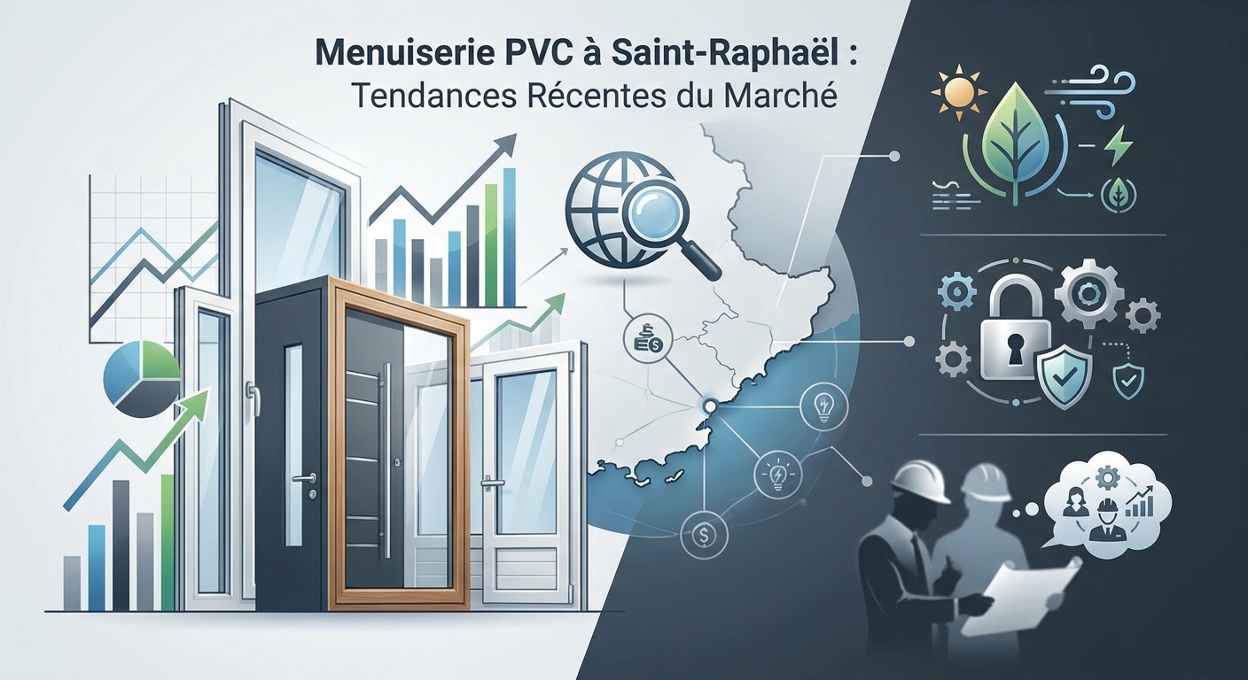 Menuiserie PVC à Saint-Raphaël : Tendances Récentes du Marché