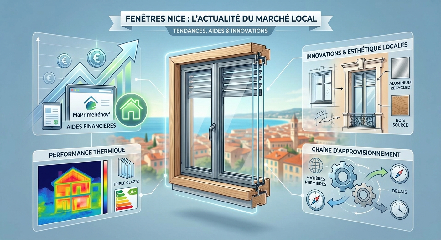 Fenêtres Nice : L'Actualité Brûlante du Marché Local