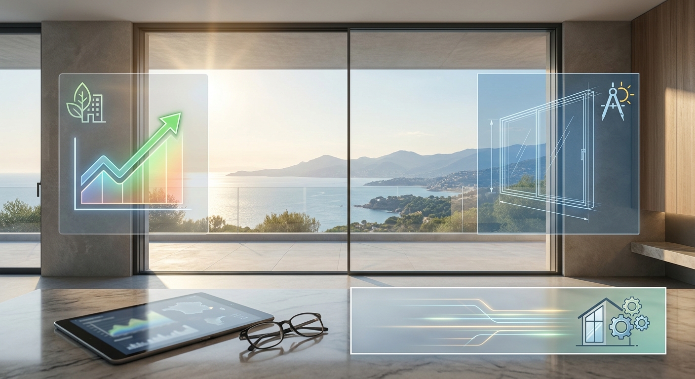 Baies Vitrées Alpes Maritimes : Tendances Énergétiques & Design du Moment