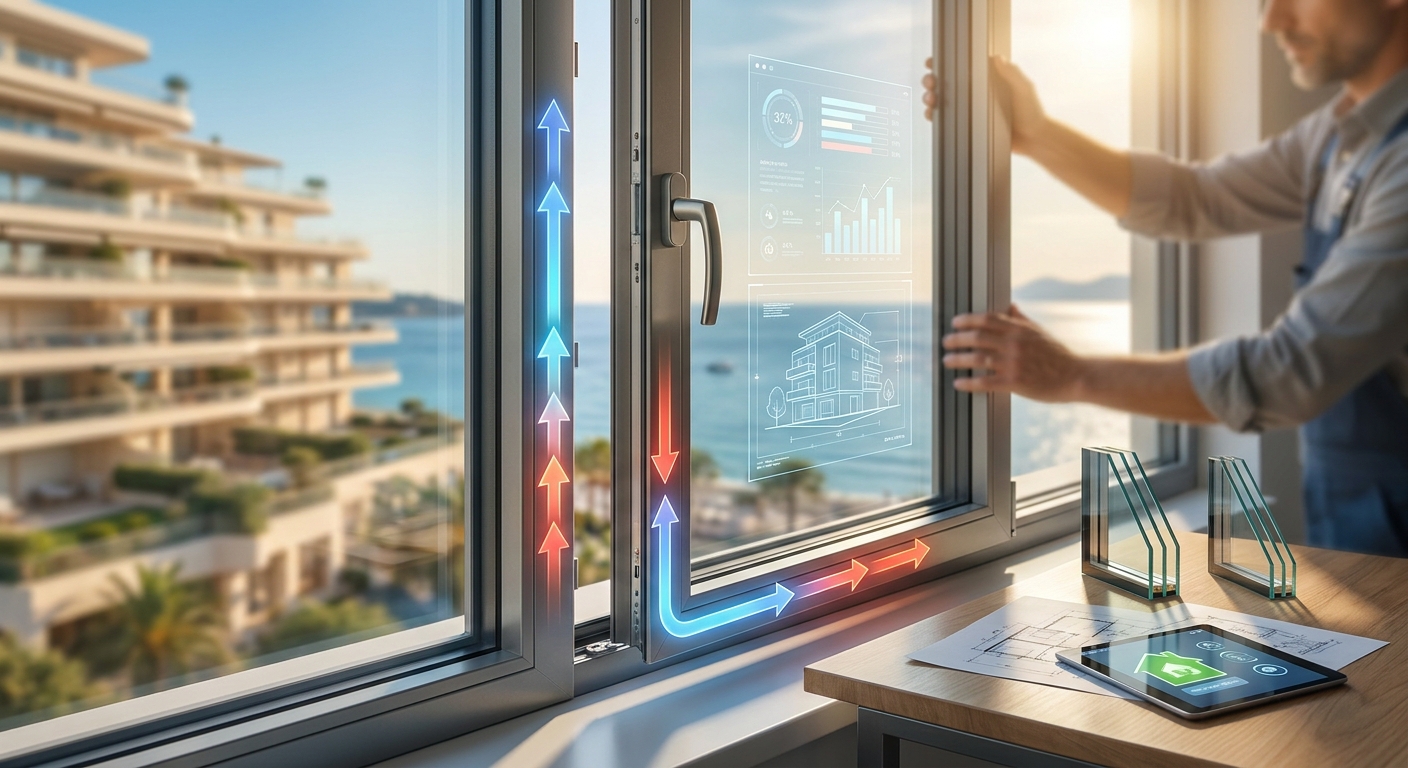 Fenêtres à Cannes: Révolution Thermique et Tendances Locales