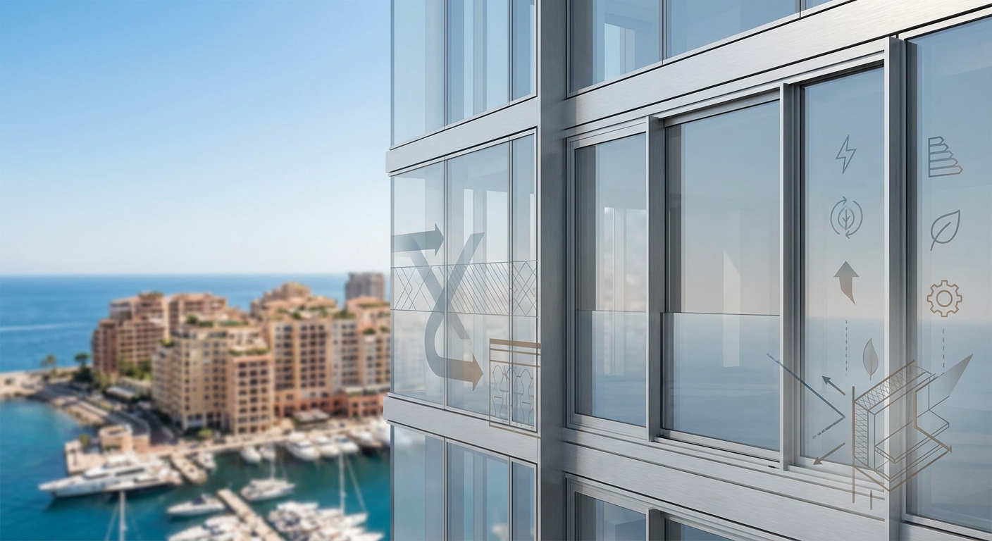 Monaco Reinvente l Immobilier de Luxe: Focus Menuiserie Alu